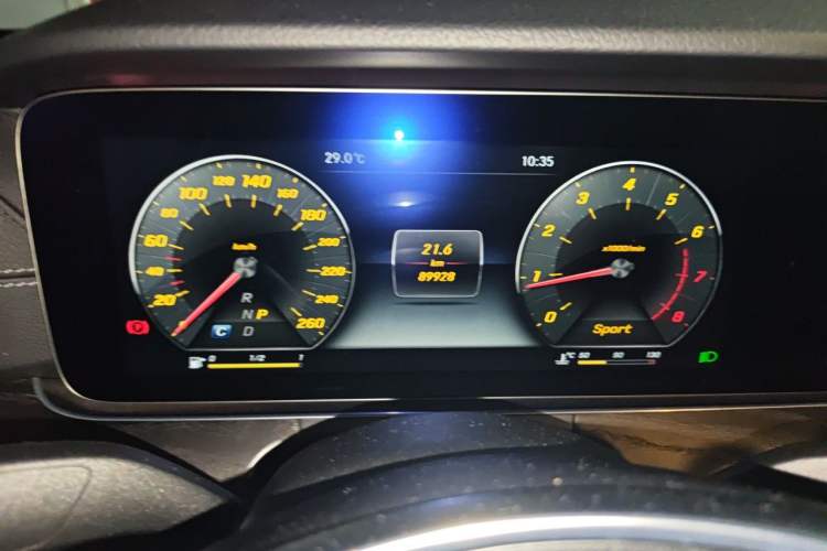 Used Mercedes-Benz E-Class 2016 E 300 L Sporty and Stylish Model Instrument Cluster