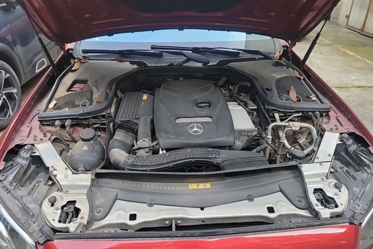 Used Mercedes-Benz E-Class 2016 E 300 L Sporty and Stylish Model Engine Bay