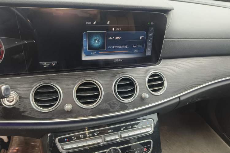 Used Mercedes-Benz E-Class 2016 E 200 L Sport Edition Audio And AC Panel