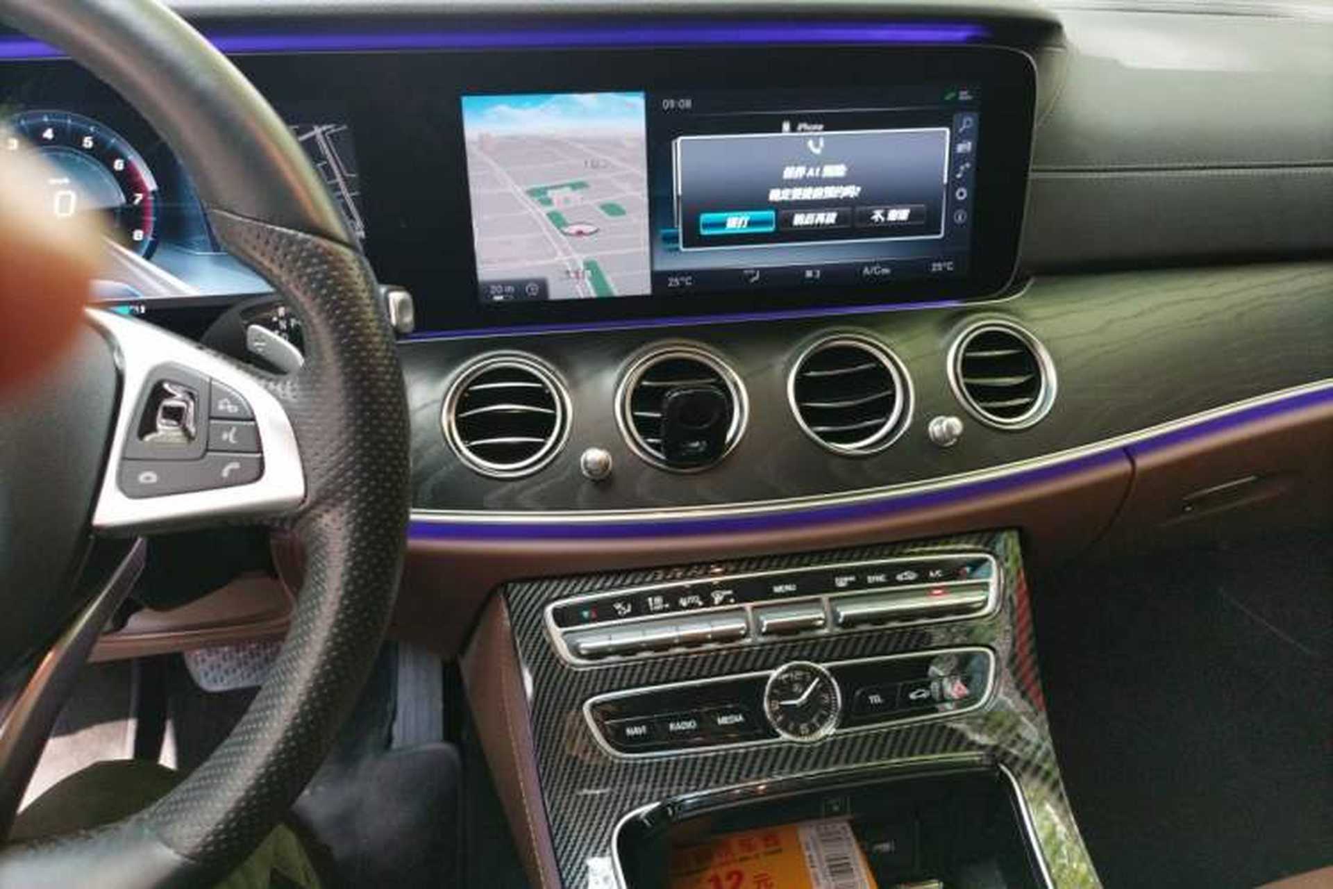 Used Mercedes-Benz E-Class 2016 E 200 L Sport Edition Audio And AC Panel