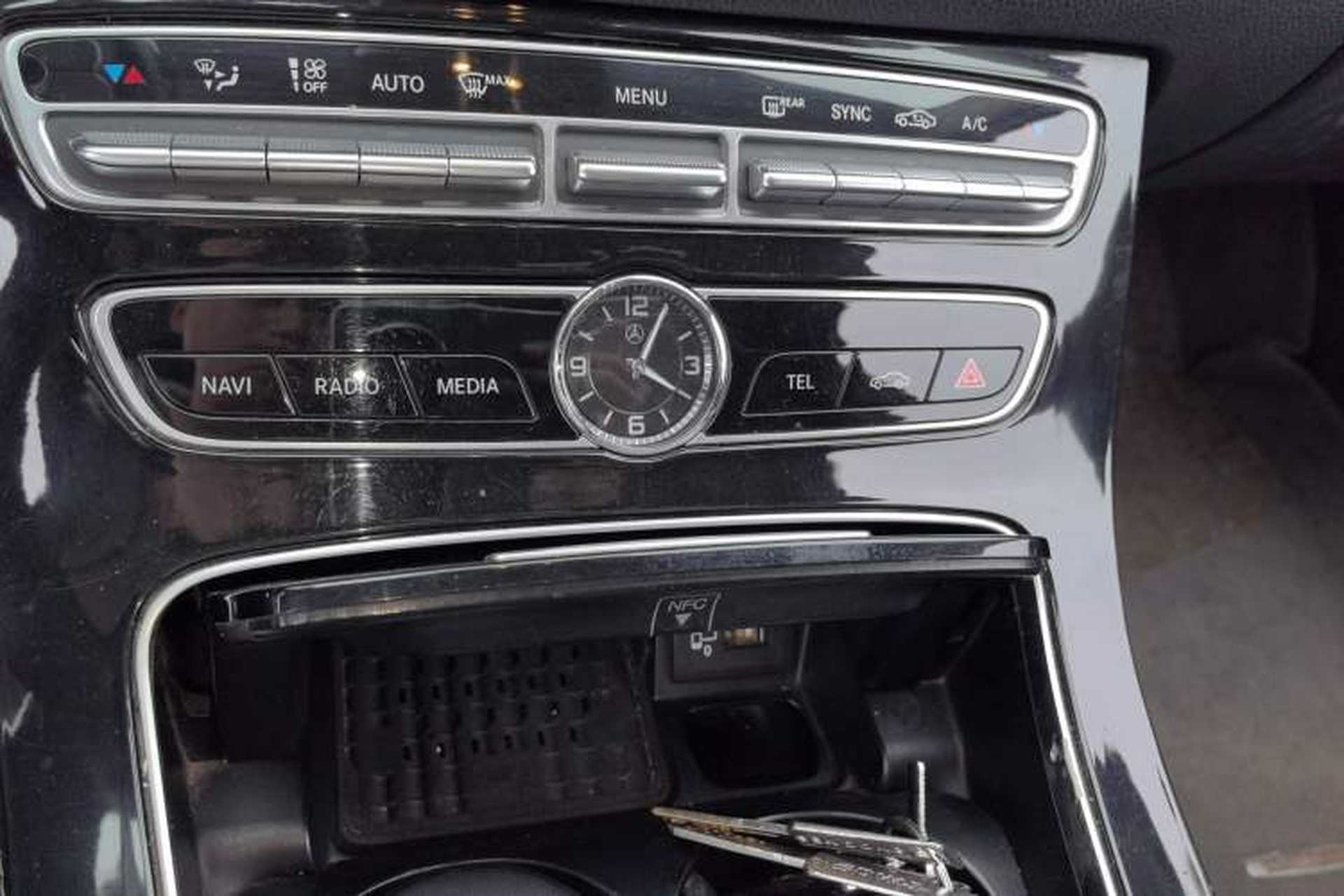 Used Mercedes-Benz E-Class 2016 E 200 L Sport Edition Audio And AC Panel