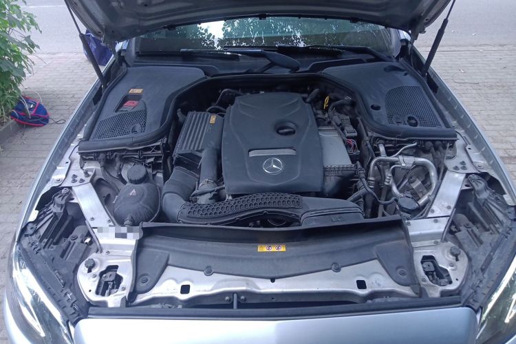 Used Mercedes-Benz E-Class 2016 E 300 L Sport Luxury Model Engine Bay