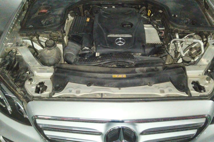 Used Mercedes-Benz E-Class 2016 E 300 L Sporty and Stylish Model Engine Bay