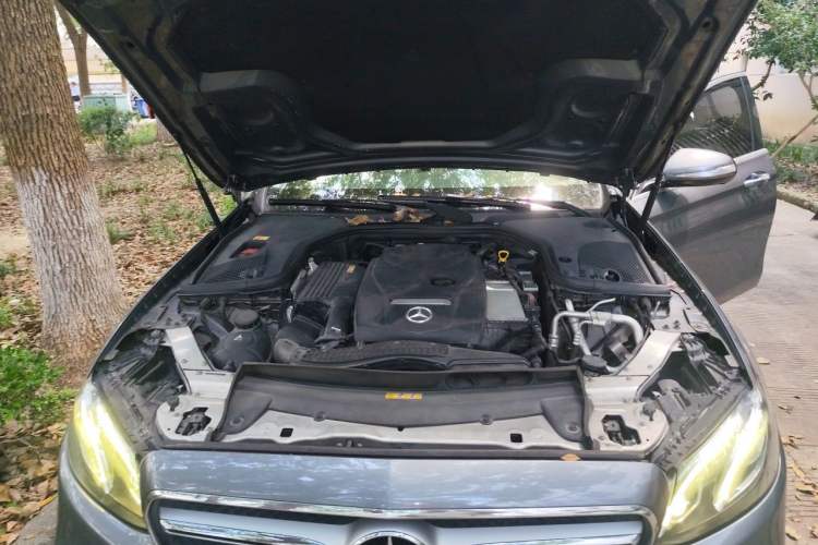 Used Mercedes-Benz E-Class 2016 E 300 L Sporty and Stylish Model Engine Bay