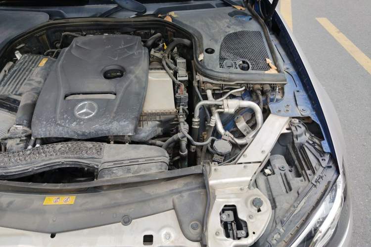 Used Mercedes-Benz E-Class 2016 E 300 L Sporty and Stylish Model Engine Bay Left