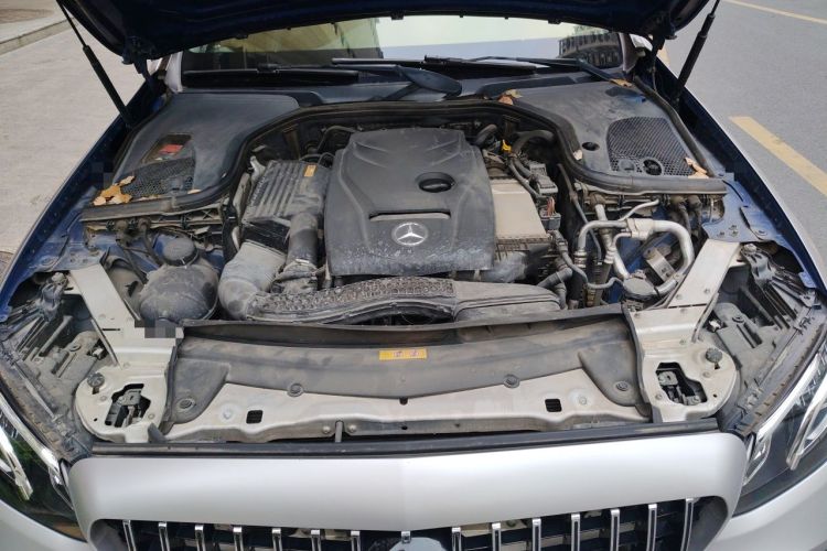 Used Mercedes-Benz E-Class 2016 E 300 L Sporty and Stylish Model Engine Bay