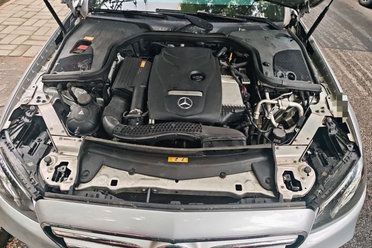 Used Mercedes-Benz E-Class 2016 E 300 L Sporty and Stylish Model Engine Bay