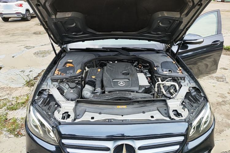 Used Mercedes-Benz E-Class 2016 E 300 L Sporty and Stylish Model Engine Bay