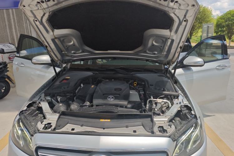 Used Mercedes-Benz E-Class 2016 E 300 L Sporty and Stylish Model Engine Bay