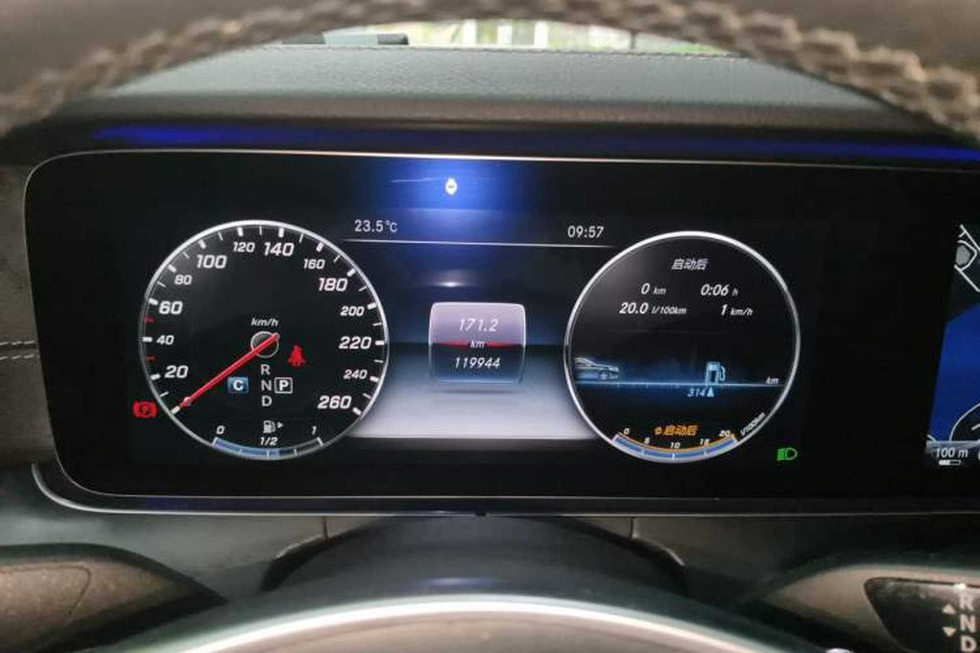 Used Mercedes-Benz E-Class 2016 E 300 L Sport Luxury Model Instrument Cluster