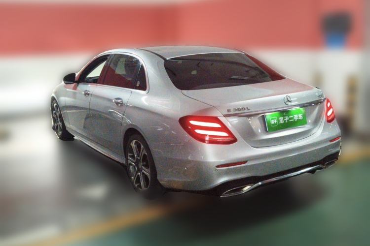 Used Mercedes-Benz E-Class 2016 E 300 L Sporty and Stylish Model Rear Left 45 Deg