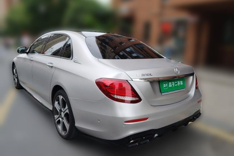 Used Mercedes-Benz E-Class 2016 E 300 L Sporty and Stylish Model Rear Left 45 Deg