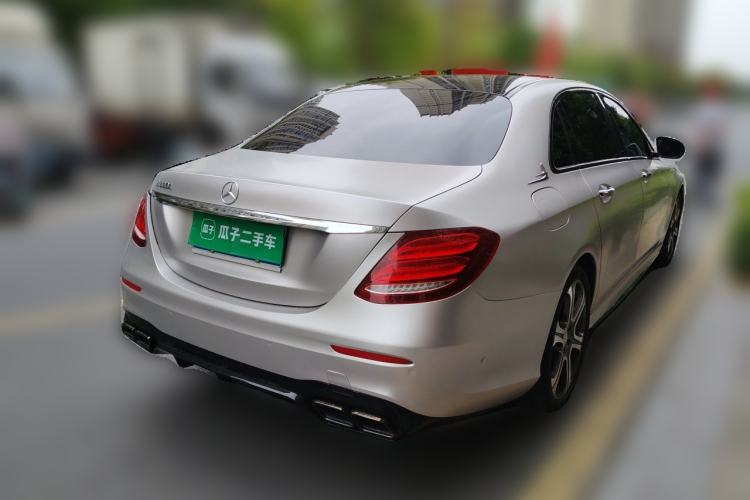 Used Mercedes-Benz E-Class 2016 E 300 L Sporty and Stylish Model Rear Right 45 Deg