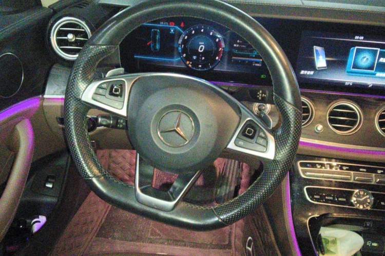 Used Mercedes-Benz E-Class 2016 E 300 L Sporty and Stylish Model Steering Wheel