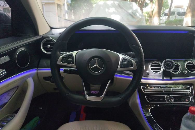 Used Mercedes-Benz E-Class 2016 E 300 L Sporty and Stylish Model Steering Wheel