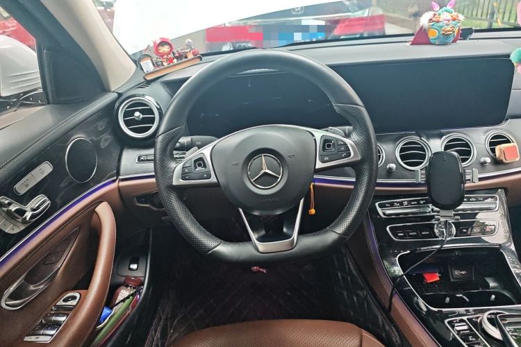 Used Mercedes-Benz E-Class 2016 E 300 L Sporty and Stylish Model Steering Wheel