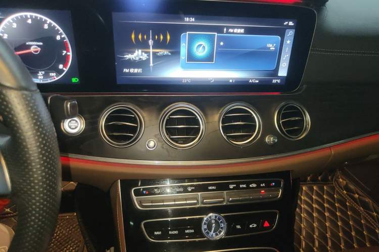 Used Mercedes-Benz E-Class 2016 E 200 L Sport Edition Audio And AC Panel