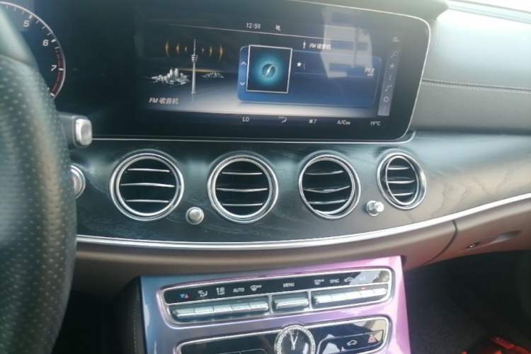Used Mercedes-Benz E-Class 2016 E 200 L Sport Edition Audio And AC Panel