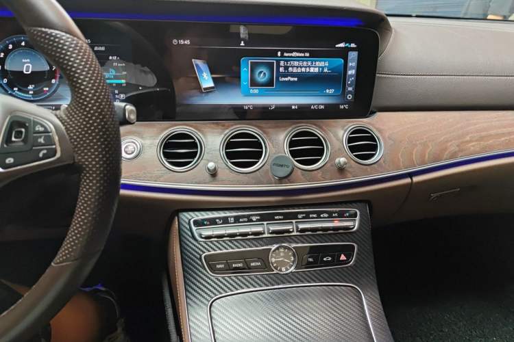 Used Mercedes-Benz E-Class 2016 E 300 L Luxury Model Audio And AC Panel