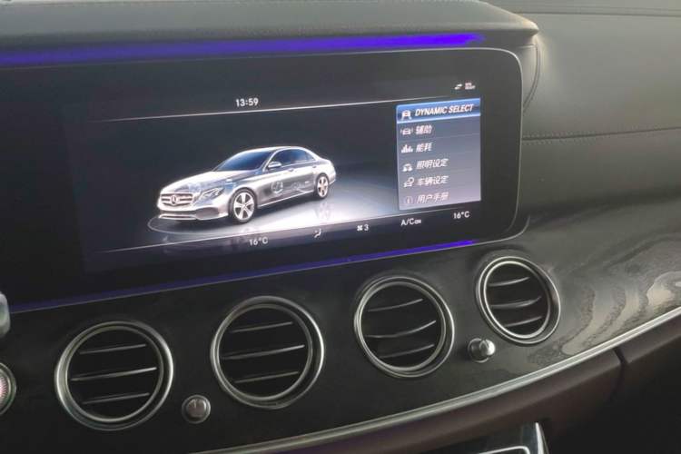 Used Mercedes-Benz E-Class 2016 E 200 L Sport Edition Audio And AC Panel