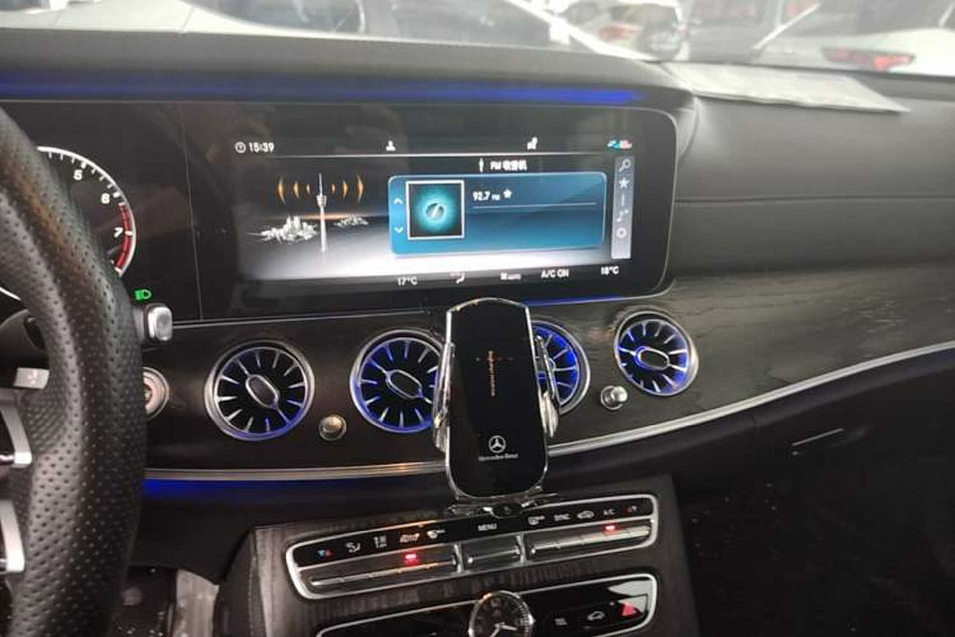 Used Mercedes-Benz E-Class 2016 E 300 L Sporty and Stylish Model Audio And AC Panel