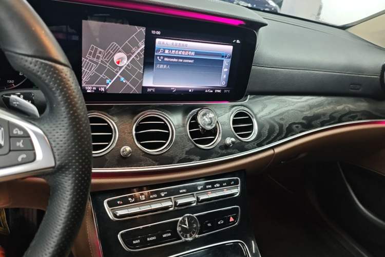 Used Mercedes-Benz E-Class 2016 E 200 L Sport Edition Audio And AC Panel