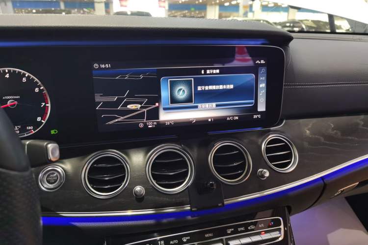 Used Mercedes-Benz E-Class 2016 E 200 L Sport Edition Audio And AC Panel