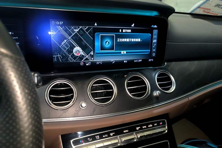 Used Mercedes-Benz E-Class 2016 E 300 L Sport Luxury Model Audio And AC Panel