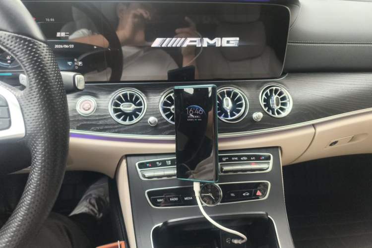 Used Mercedes-Benz E-Class 2016 E 300 L Sport Luxury Model Audio And AC Panel