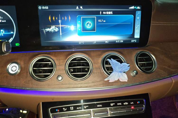 Used Mercedes-Benz E-Class 2016 E 300 L Stylish Model Audio And AC Panel