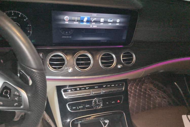 Used Mercedes-Benz E-Class 2016 E 200 L Sport Edition Audio And AC Panel