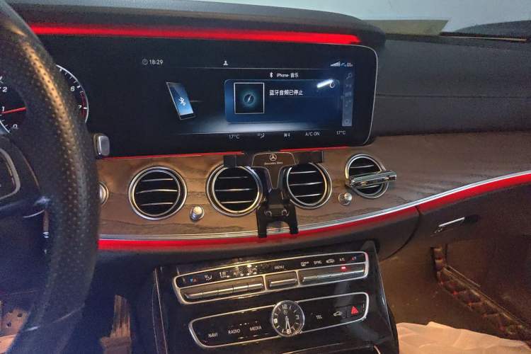 Used Mercedes-Benz E-Class 2016 E 300 L Luxury Model Audio And AC Panel