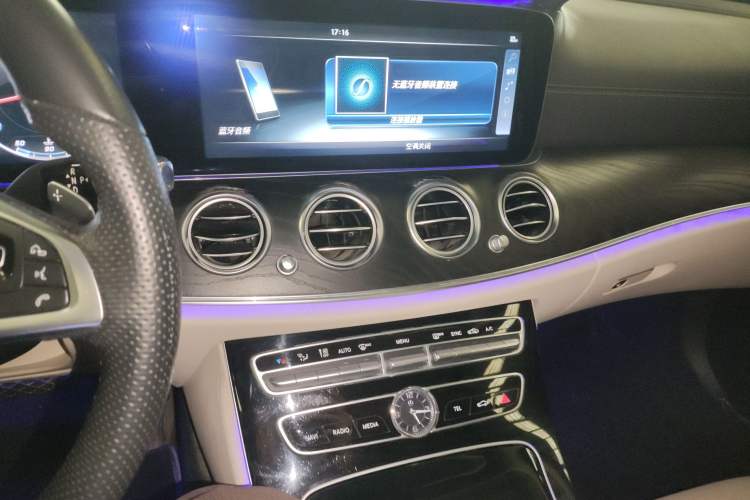 Used Mercedes-Benz E-Class 2016 E 300 L Sport Luxury Model Audio And AC Panel