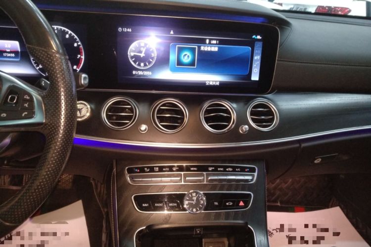 Used Mercedes-Benz E-Class 2016 E 200 L Sport Edition Audio And AC Panel