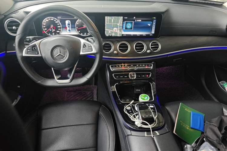 Used Mercedes-Benz E-Class 2016 E 300 L Sporty and Stylish Model Center Console