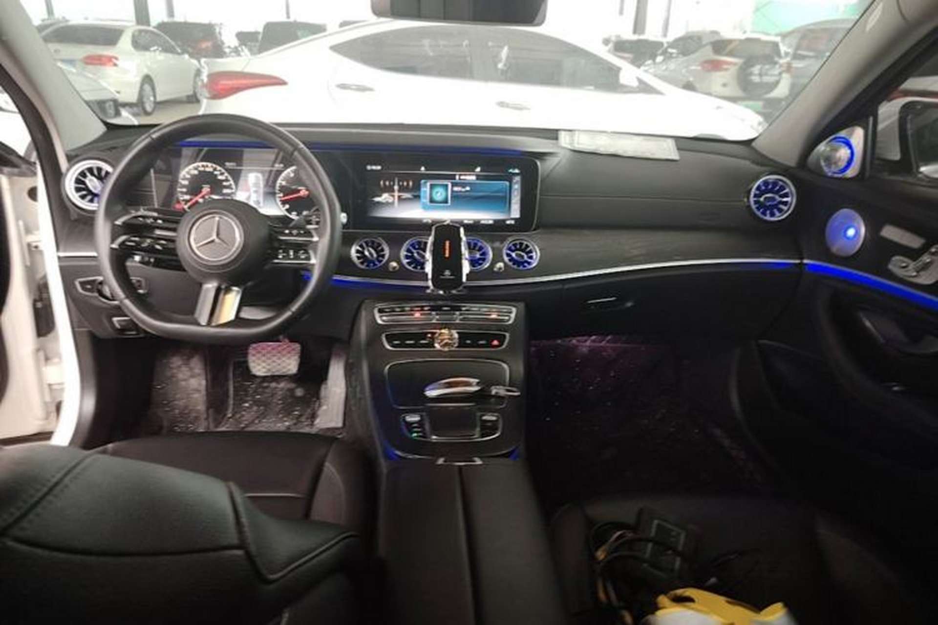 Used Mercedes-Benz E-Class 2016 E 300 L Sporty and Stylish Model Center Console