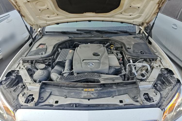 Used Mercedes-Benz E-Class 2016 E 300 L Sporty and Stylish Model Engine Bay