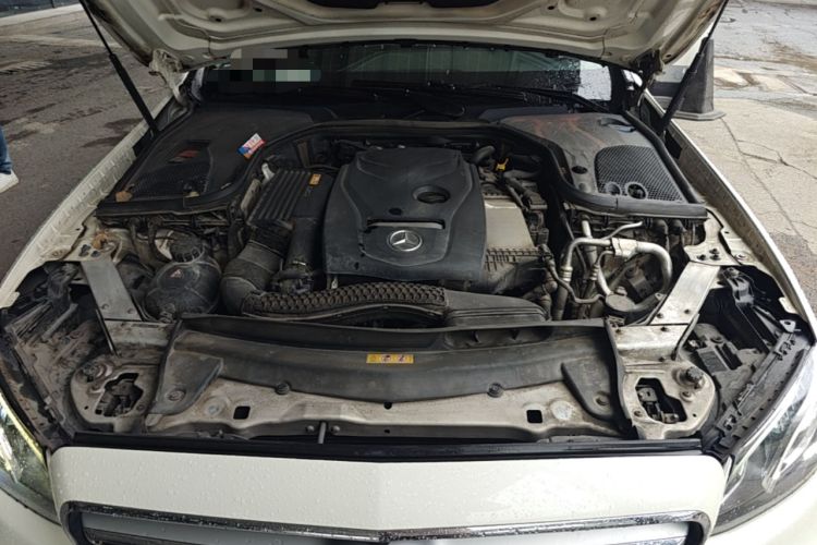 Used Mercedes-Benz E-Class 2016 E 300 L Sporty and Stylish Model Engine Bay