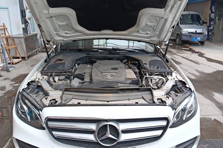 Used Mercedes-Benz E-Class 2016 E 300 L Sporty and Stylish Model Engine Bay