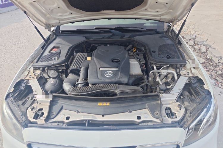 Used Mercedes-Benz E-Class 2016 E 300 L Sporty and Stylish Model Engine Bay
