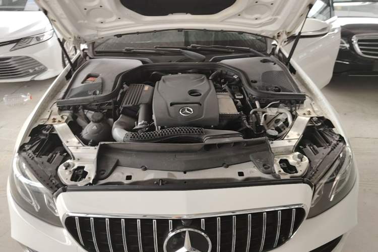 Used Mercedes-Benz E-Class 2016 E 300 L Sporty and Stylish Model Engine Bay