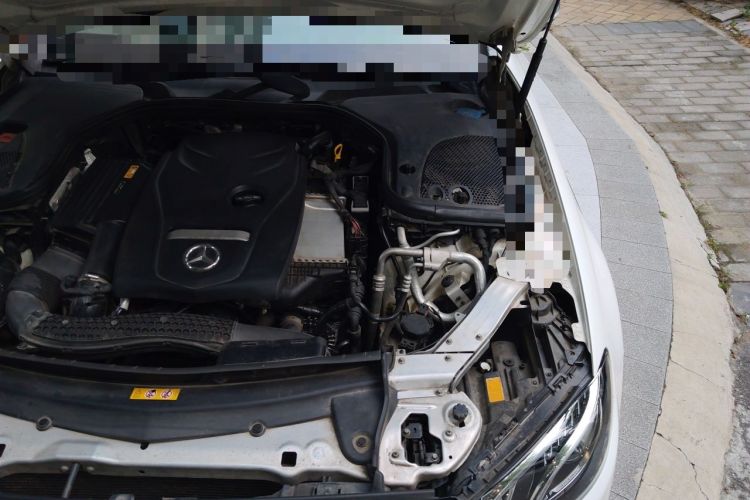 Used Mercedes-Benz E-Class 2016 E 300 L Sporty and Stylish Model Engine Bay Left
