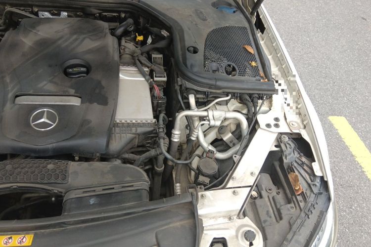 Used Mercedes-Benz E-Class 2016 E 300 L Sporty and Stylish Model Engine Bay Left