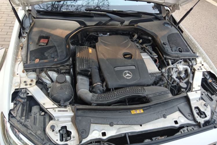 Used Mercedes-Benz E-Class 2016 E 300 L Sporty and Stylish Model Engine Bay