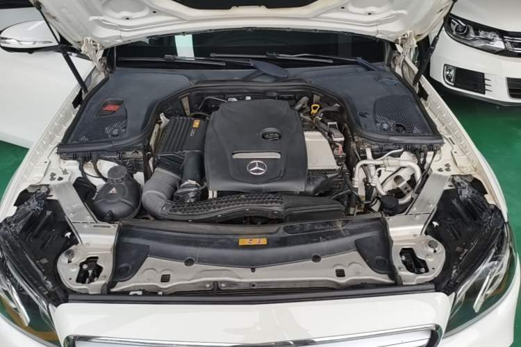 Used Mercedes-Benz E-Class 2016 E 300 L Sporty and Stylish Model Engine Bay