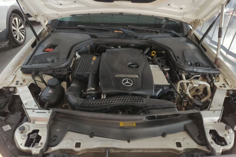 Used Mercedes-Benz E-Class 2016 E 300 L Sporty and Stylish Model Engine Bay