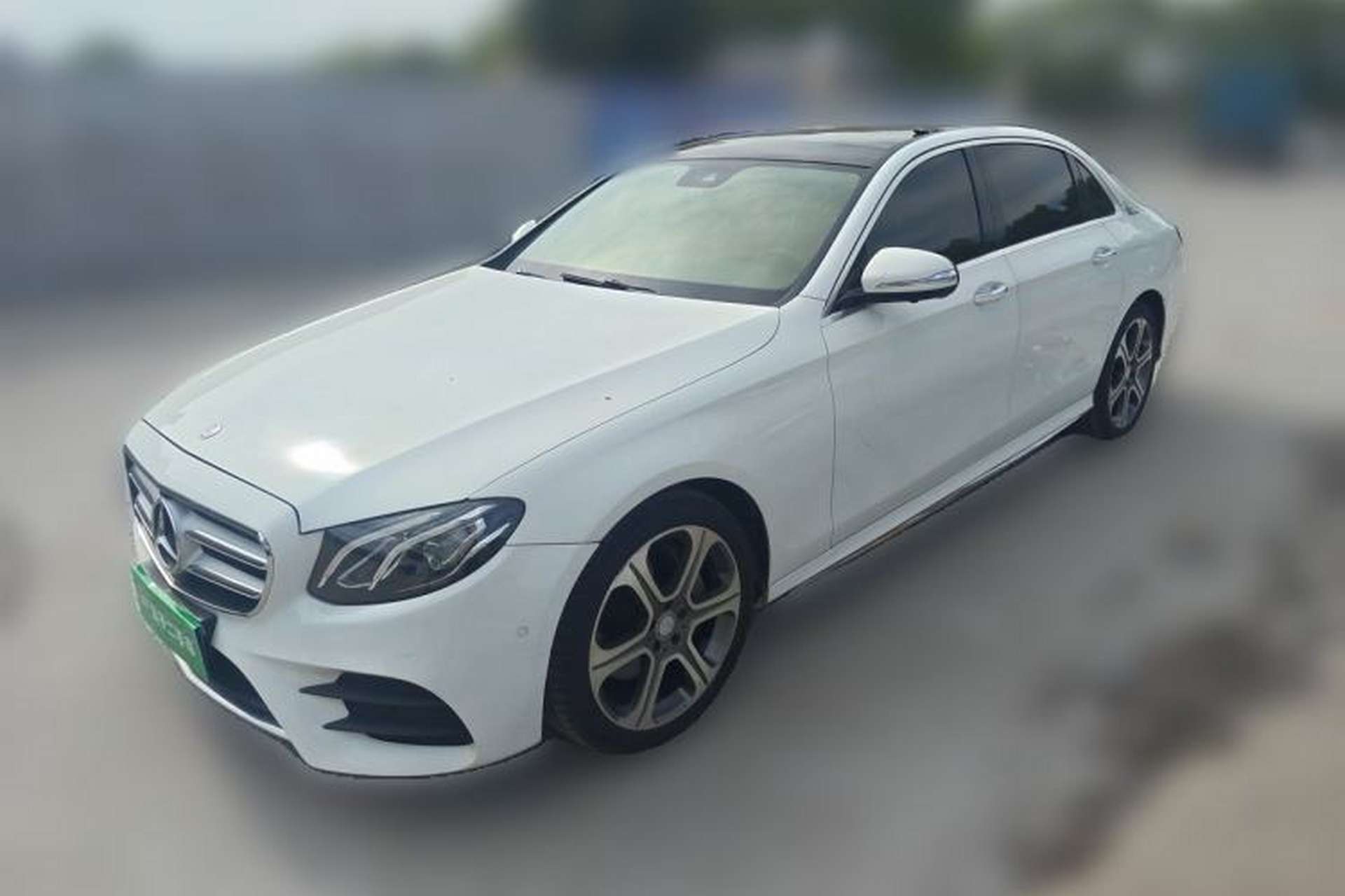 Used Mercedes-Benz E-Class 2016 E 300 L Sporty and Stylish Model Front Left 45 Deg