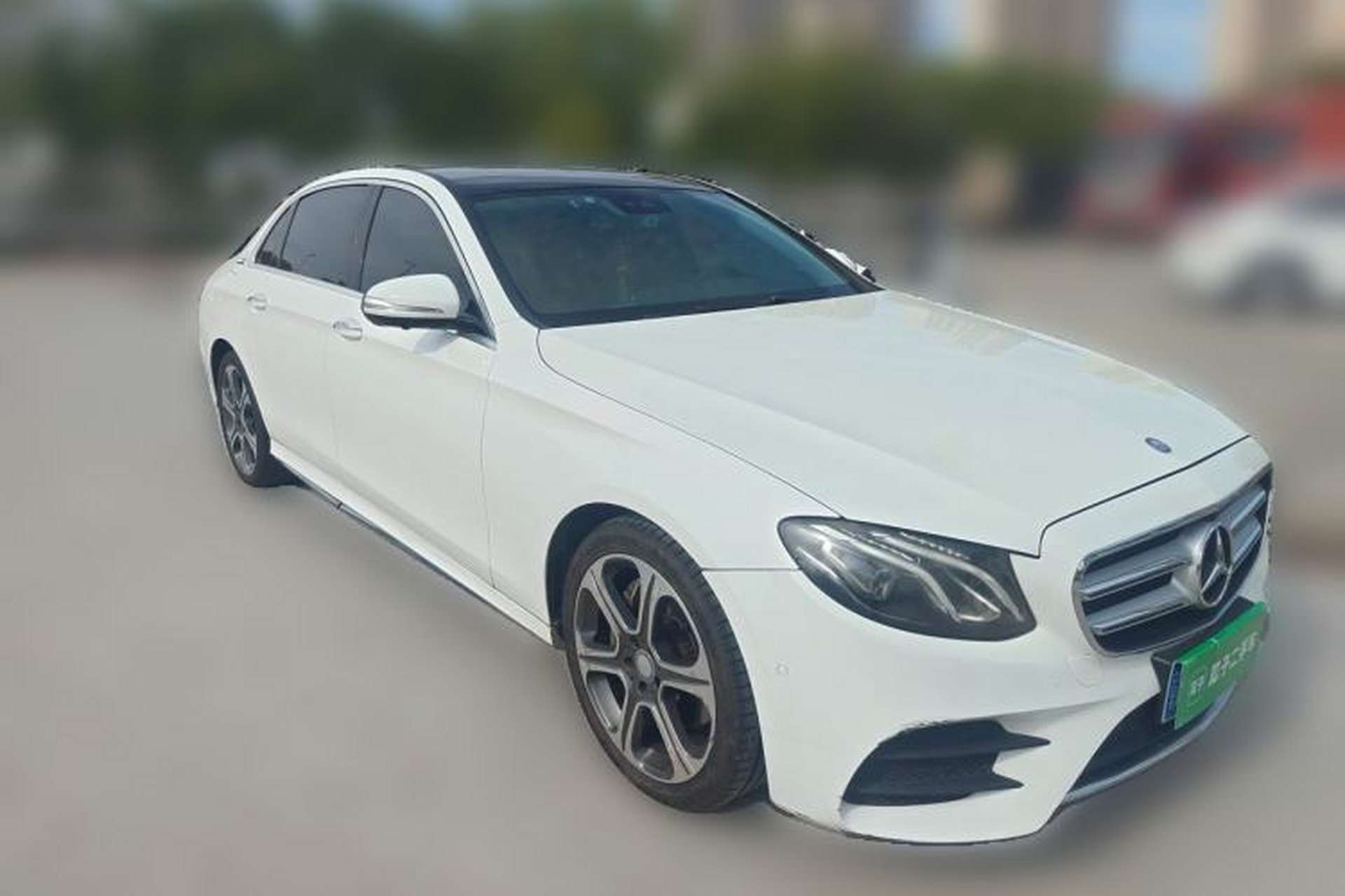 Used Mercedes-Benz E-Class 2016 E 300 L Sporty and Stylish Model Front Right 45 Deg