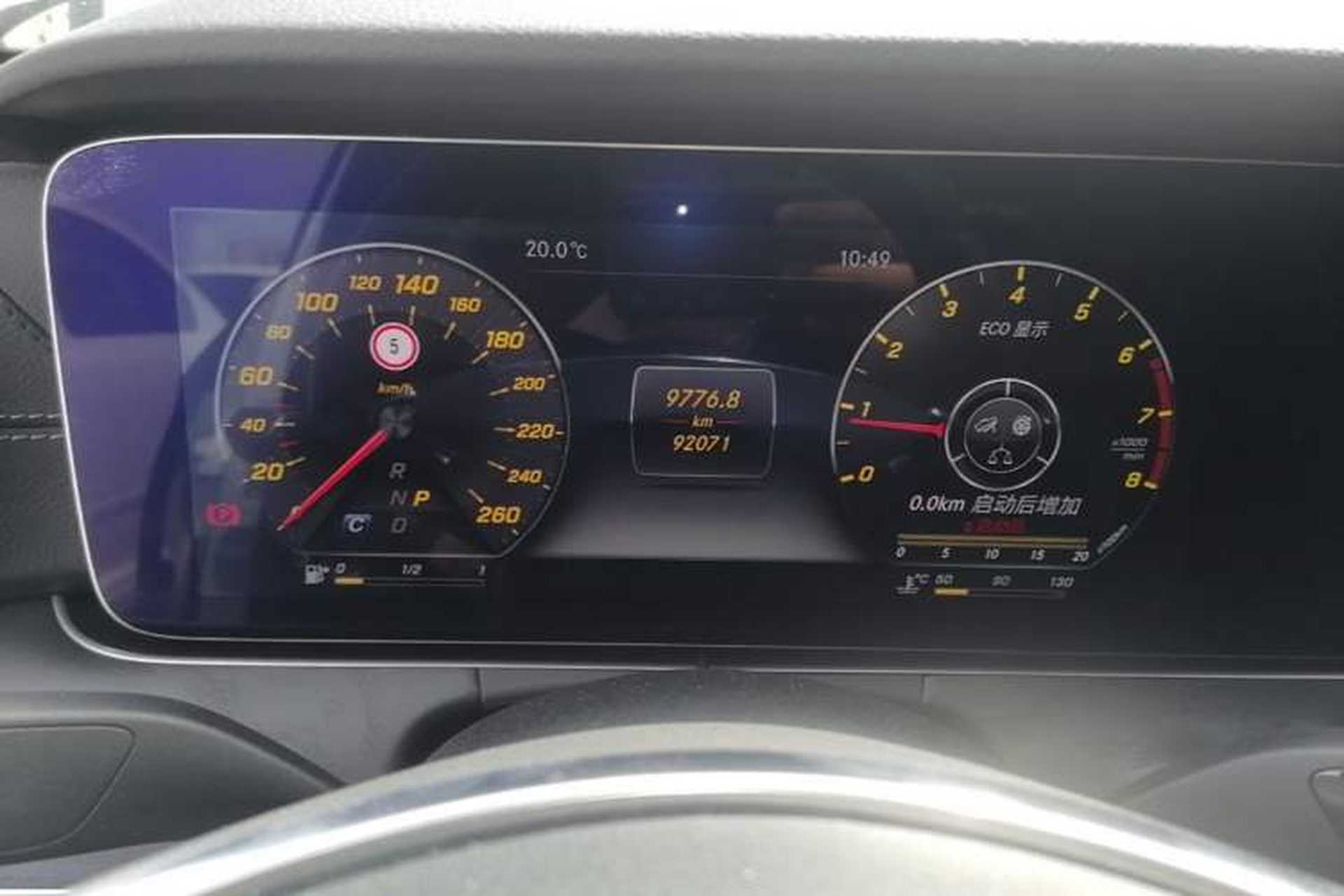 Used Mercedes-Benz E-Class 2016 E 200 L Sport Edition Instrument Cluster