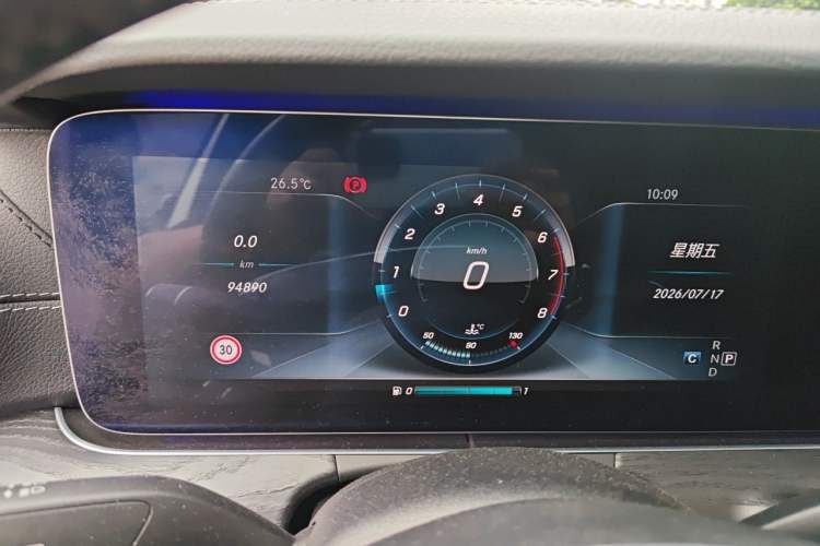 Used Mercedes-Benz E-Class 2016 E 300 L Sporty and Stylish Model Instrument Cluster